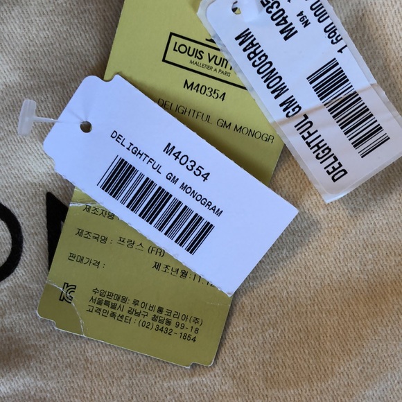 W/ TAG 🌼🌼 DISCONTINUED 🌼🌼 Louis Vuitton Delightful GM - Picture 15 of 16